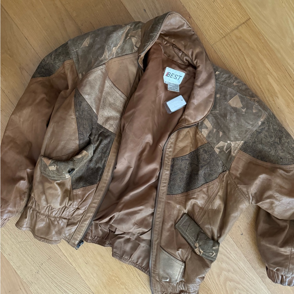 Vintage Leather Coat